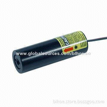 670nm 1mW High-precision Semi-conductor Laser Module, 3.3V DC Working Voltage